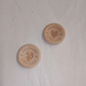 Puunappi, handmade